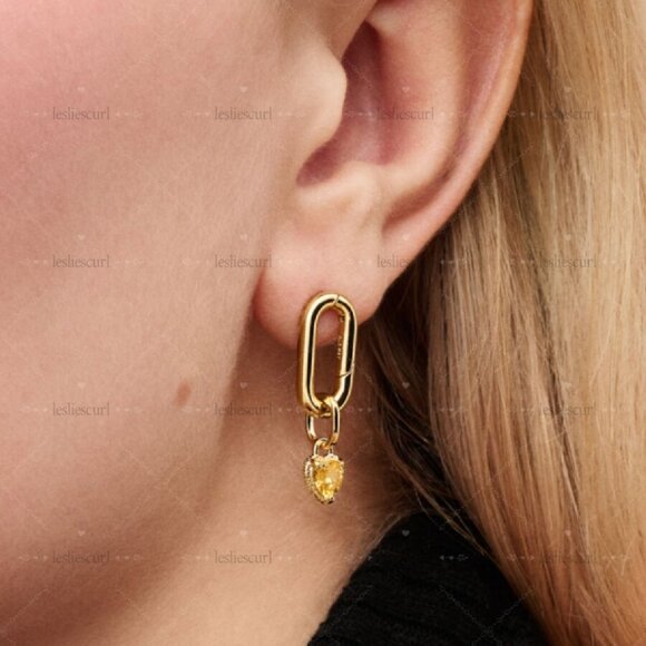 Pandora Heart Mini Dangle Charm - Picture 2 of 2